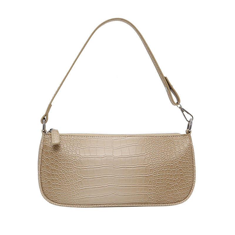 Alligator Shoulder Bag - Black Ice Styles