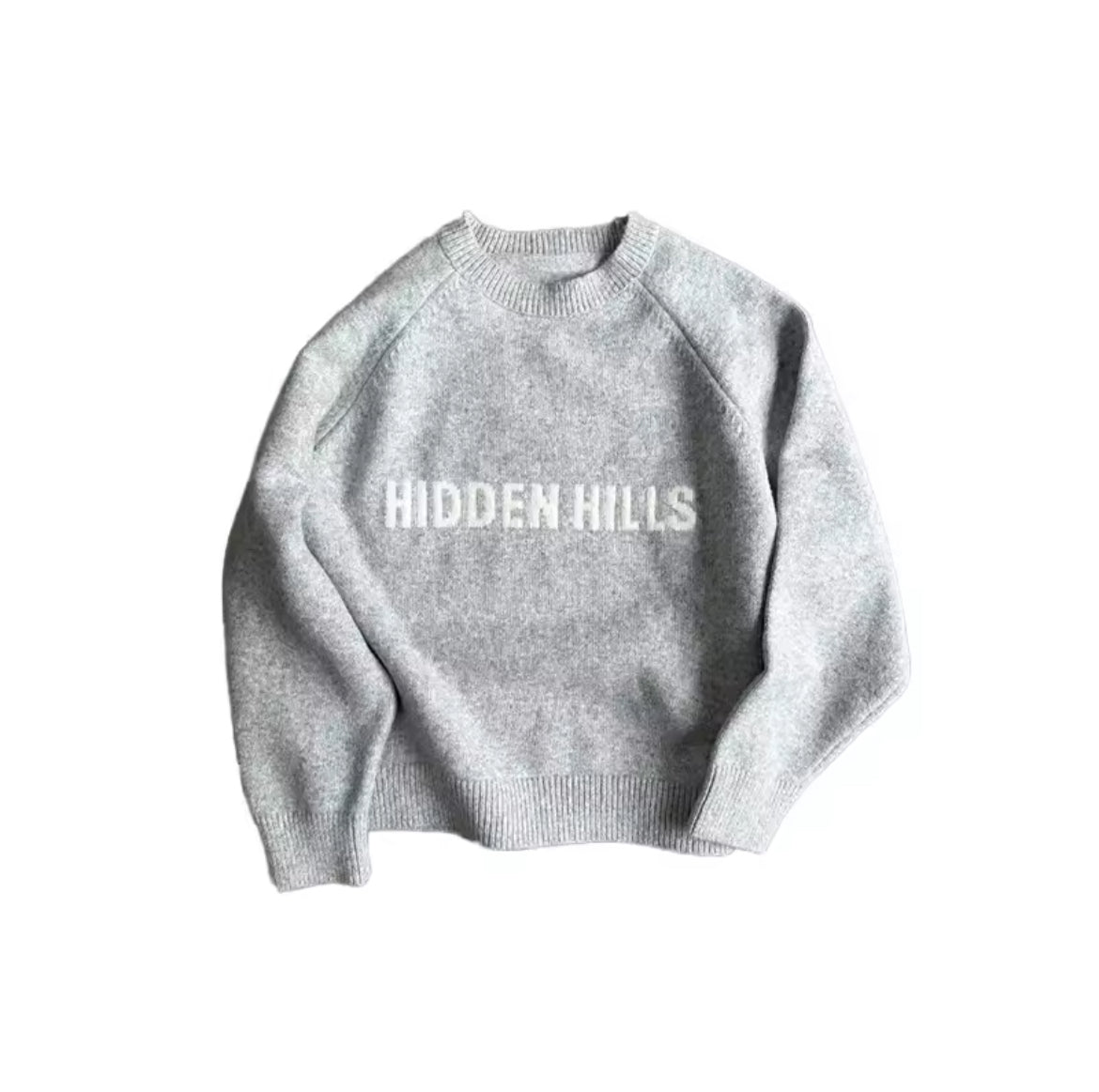 Grey Hidden Hills Sweater - Black Ice Styles