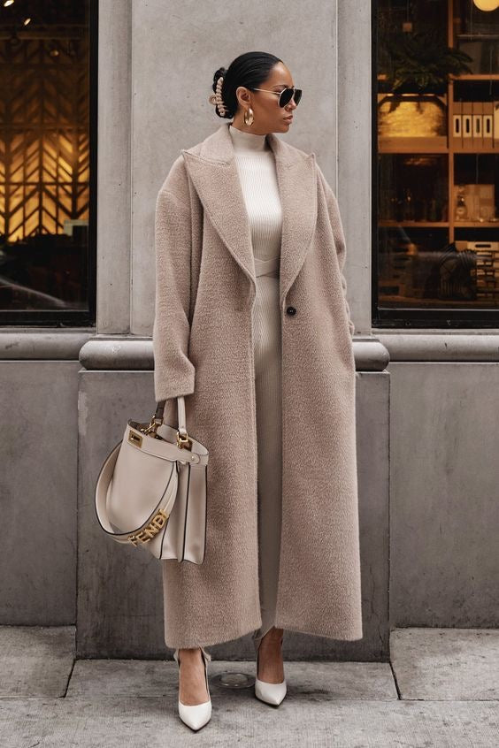 Luxury Long Italian Fall Coat