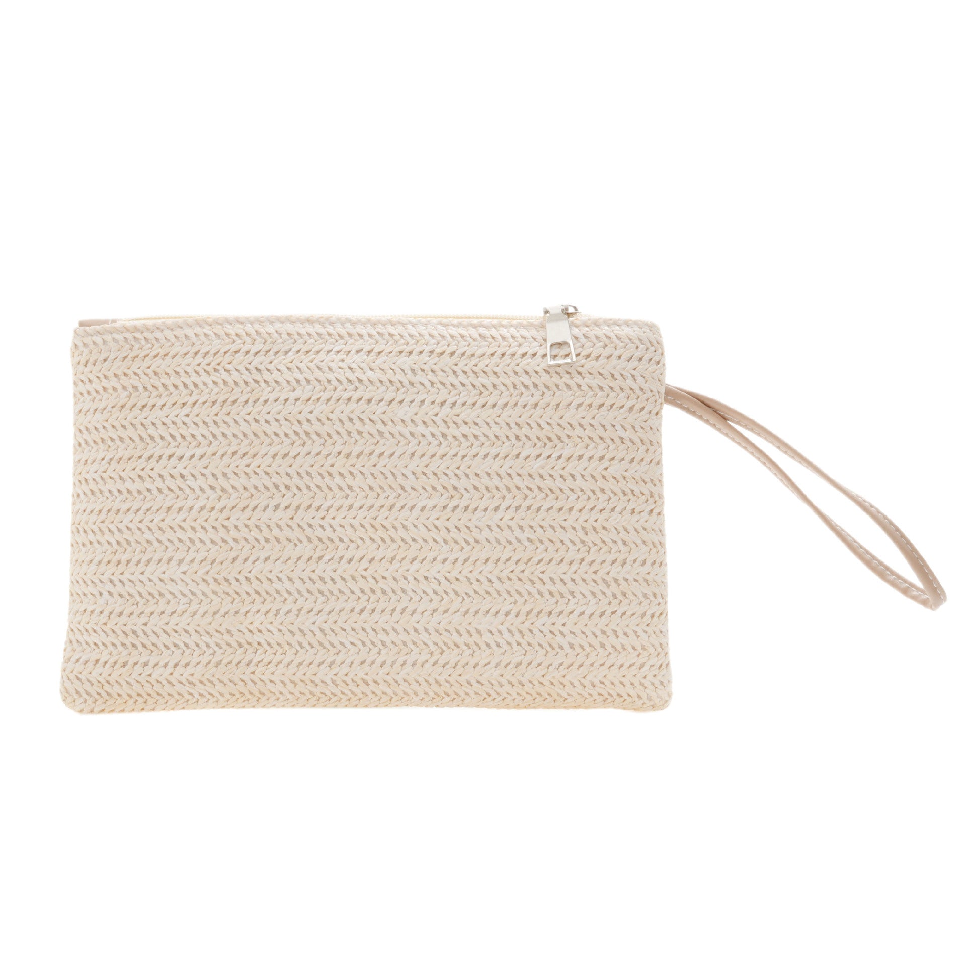 Straw Clutch Bag - Black Ice Styles