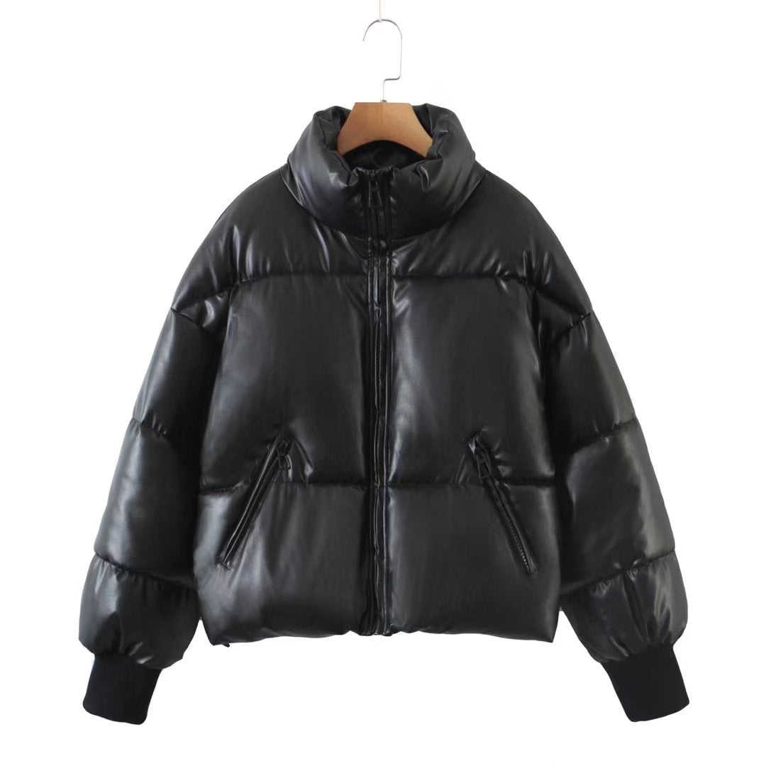 Warm Padded Fashion Jacket - Black Ice Styles