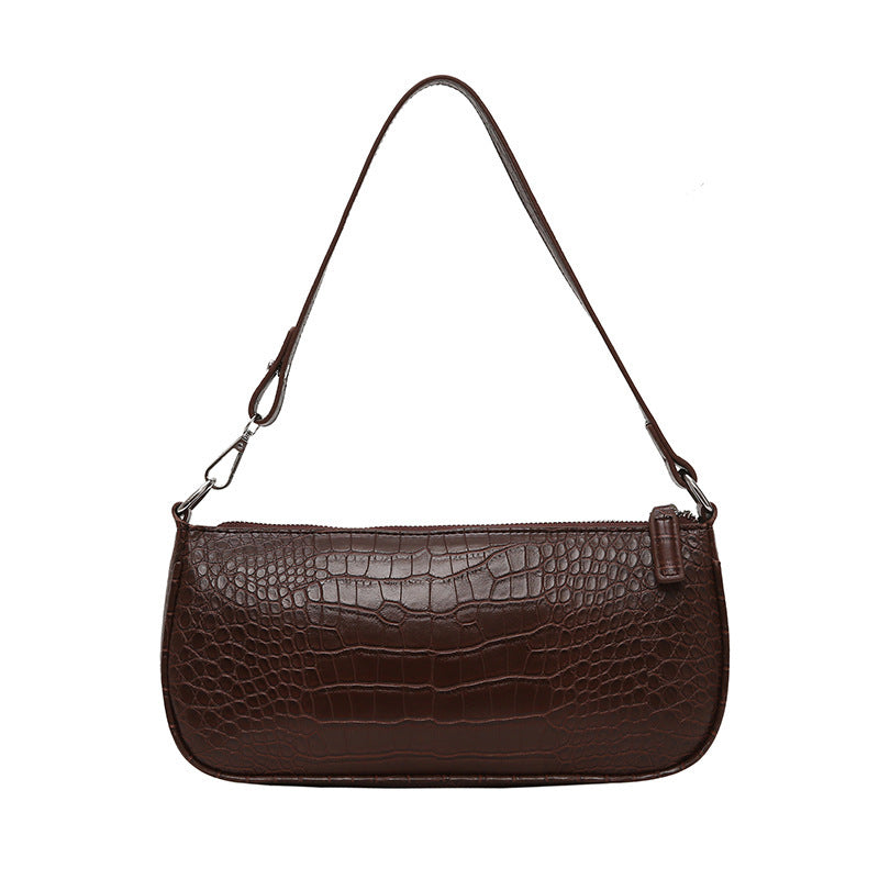 Alligator Shoulder Bag - Black Ice Styles