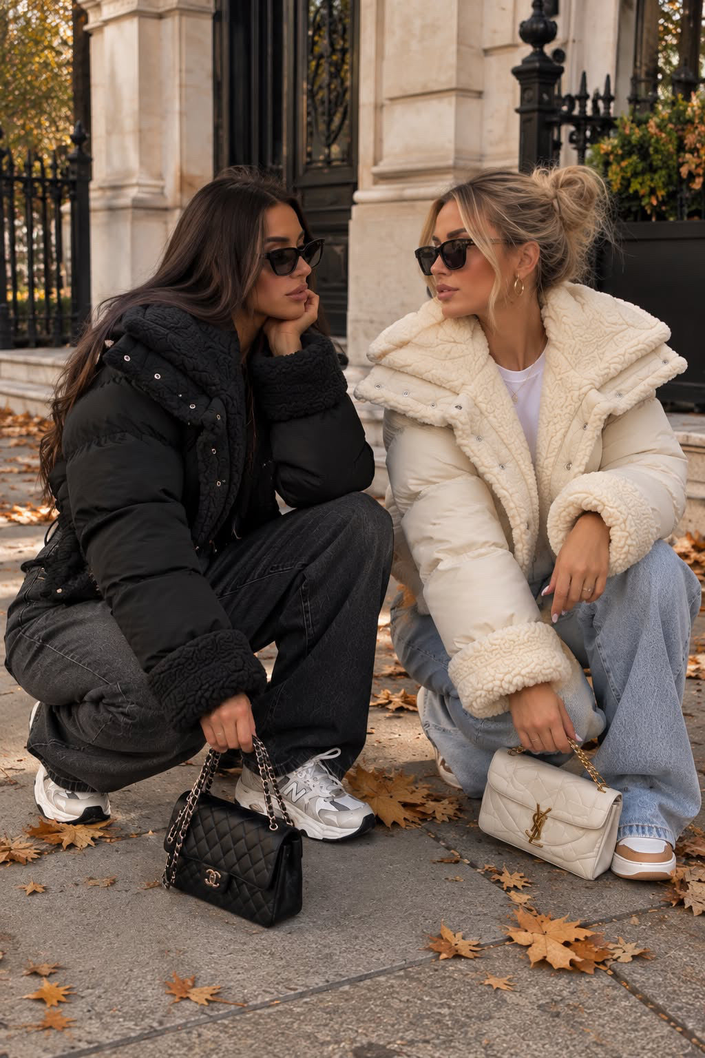 Padded Wool-Lined Parka Coat