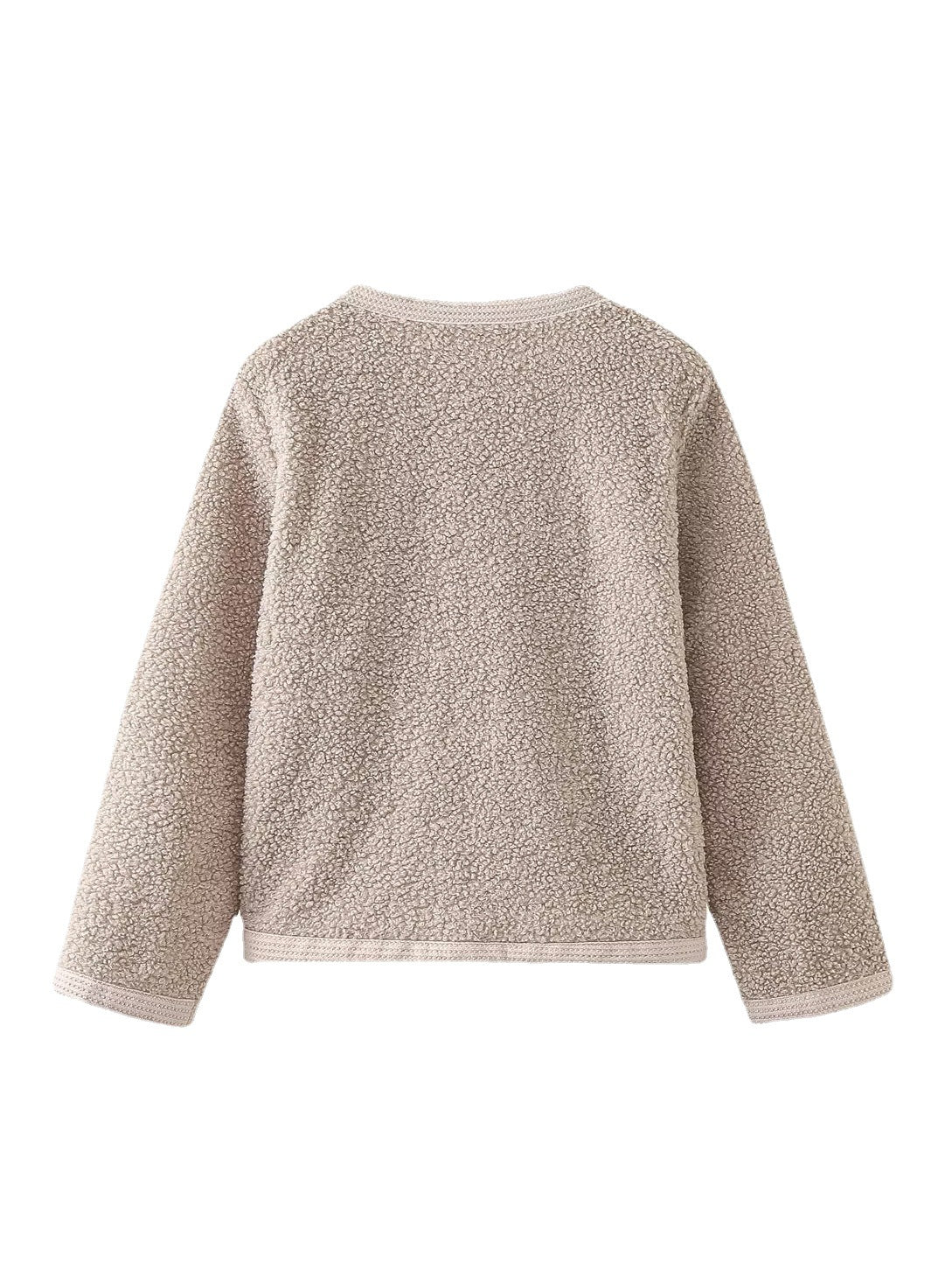 Knitted Woolen Button Cardigan - Black Ice Styles