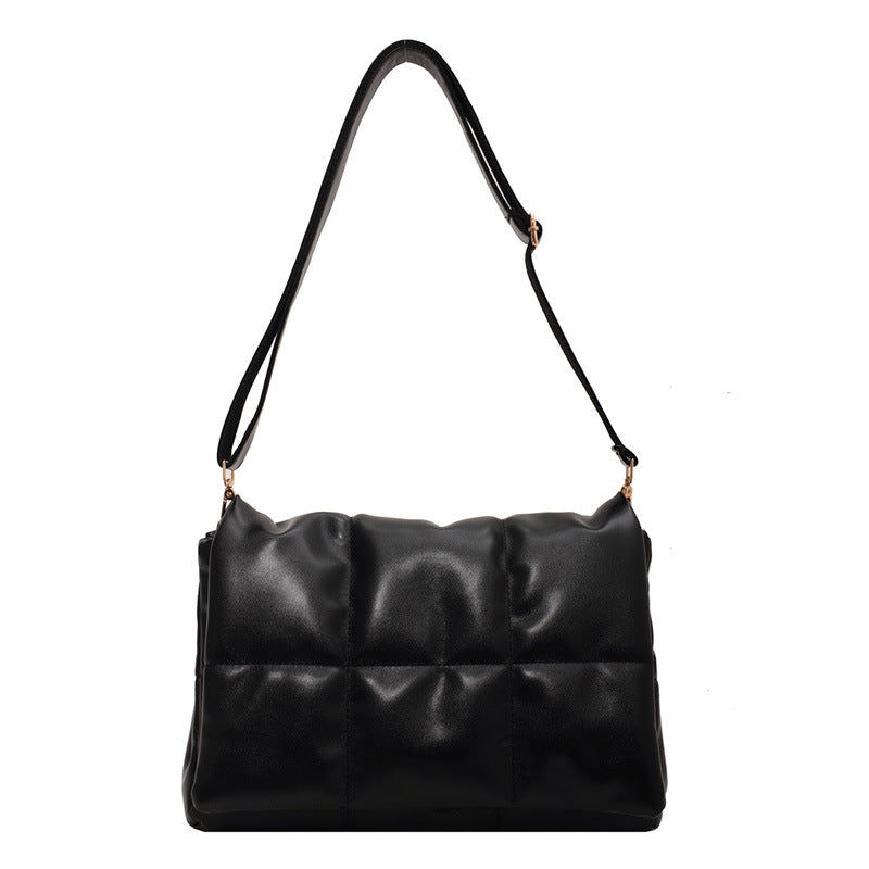 Retro Lingge Embroidery Bag - Black Ice Styles